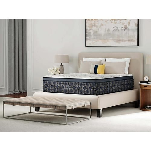 "Passions Allsworth 15"" Firm Euro Pillow Top Mattress/CalKing"