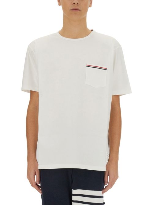 Jersey RWB Stripe Pocket Tee