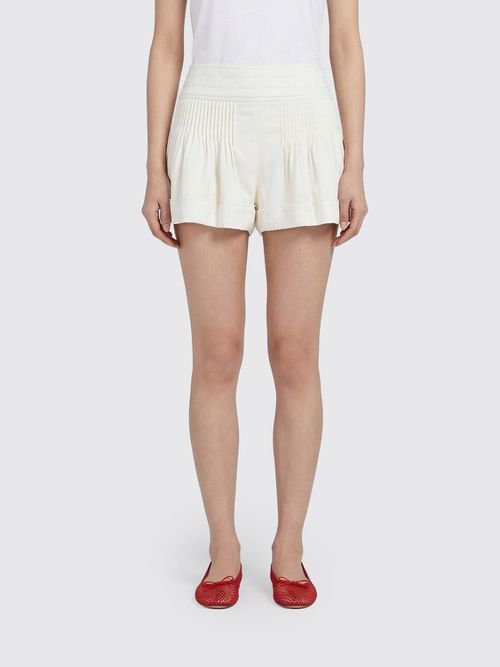 Shorts Woman color White