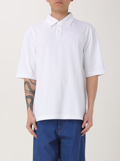 Polo Shirt Men color White