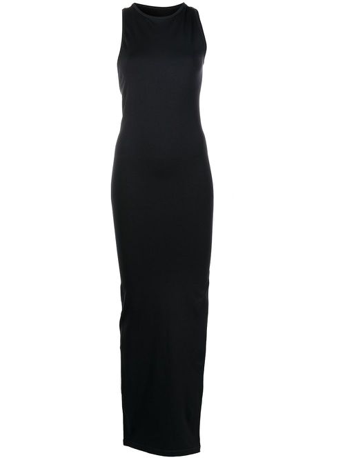 Lou backless maxi dress - Black