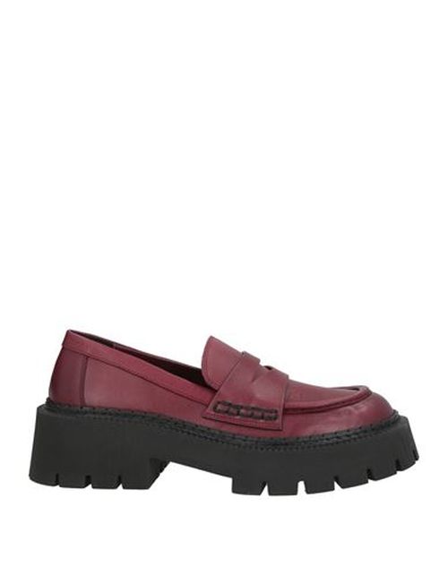 Vic Matiē Woman Loafers Burgundy Size 6 Leather