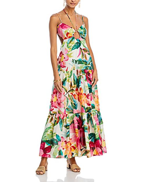 Painted Flowers Maxi Dress - 100% Exclusive