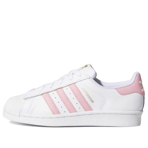(GS) Superstar Shoes 'Light Pink Gold Metallic'