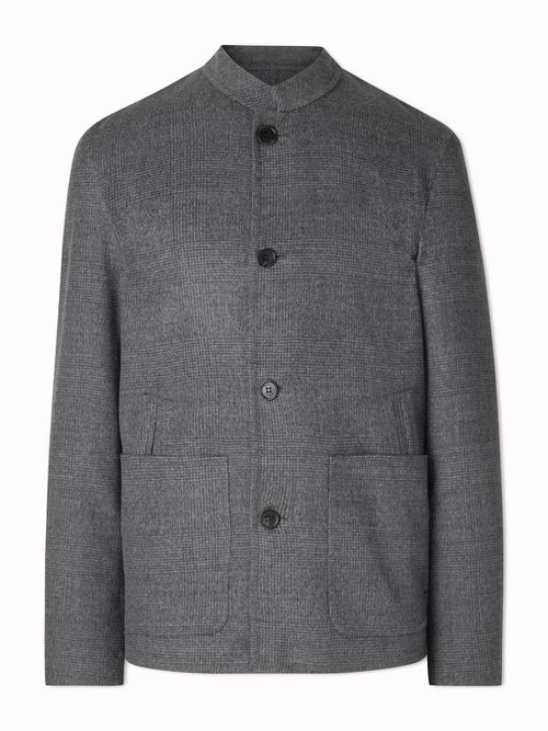 Reversible Wool-Blend Jacket