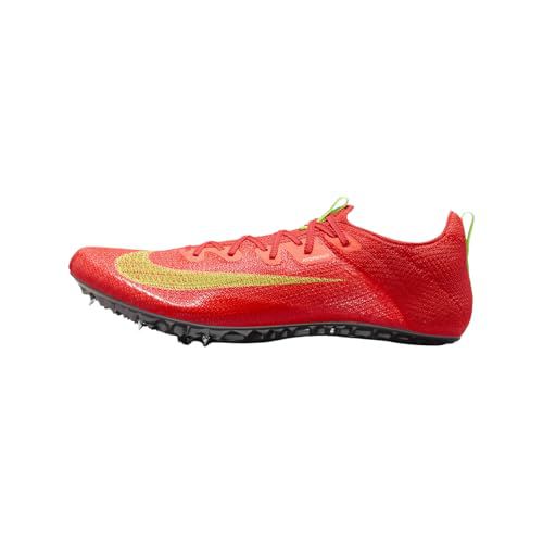 Nike Zoom Superfly Elite 2 Track & Field Sprinting Spikes (CD4382-101, Sail/Light Lemon Twist/Black/Fierce Pink)