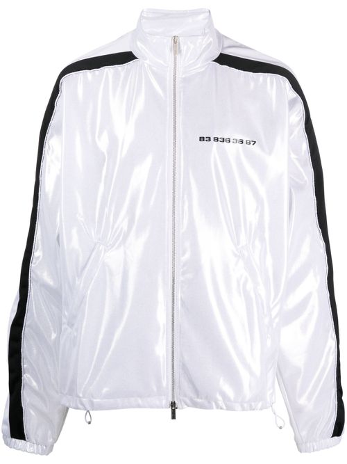 Zip-up track jacket - Silver