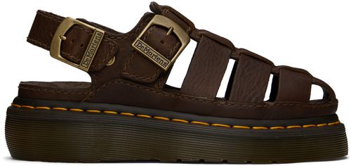 Dr. Martens Brown Wrenlie Sandals