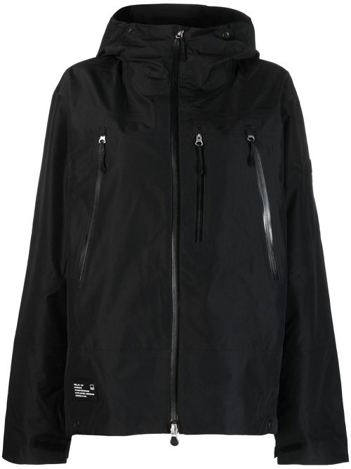 Patrol zip-up windbreaker - Black