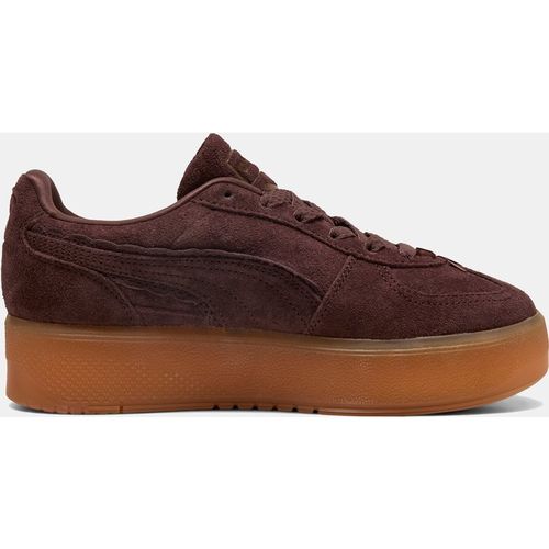 PUMA Palermo Elevata Suede Trainer