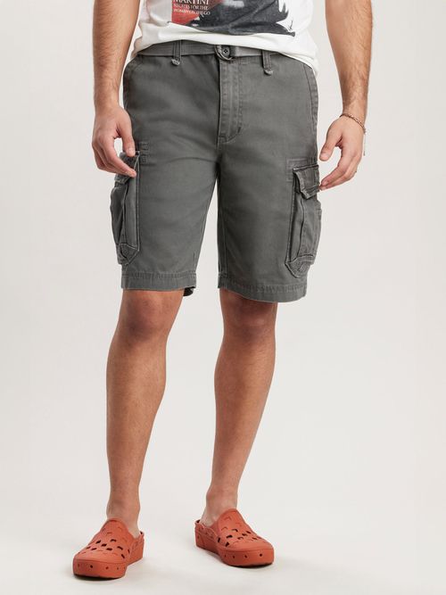 Men's Survivor Cargo Shorts Grey Goose by UNIONBAY, Grey Goose