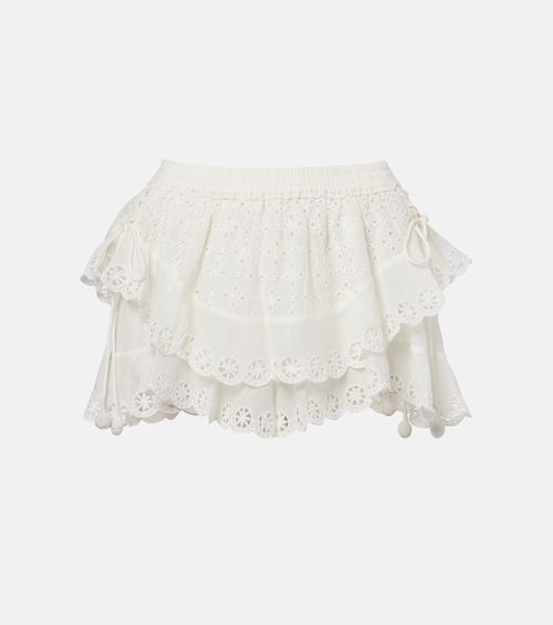 Neis cotton and silk shorts