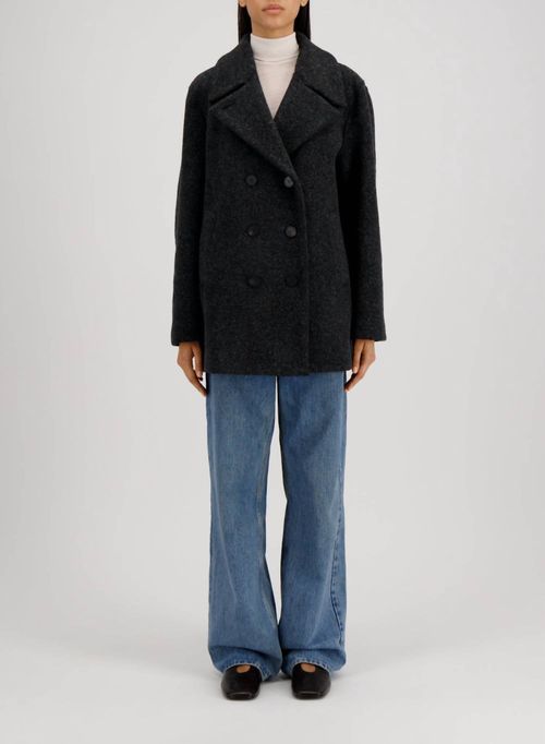 Sailor Double Breasted Jacket In Anthracite