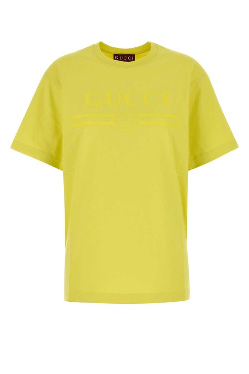 Yellow Cotton T-shirt