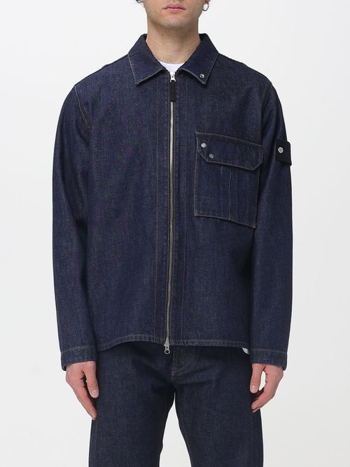 Shirt Men color Denim