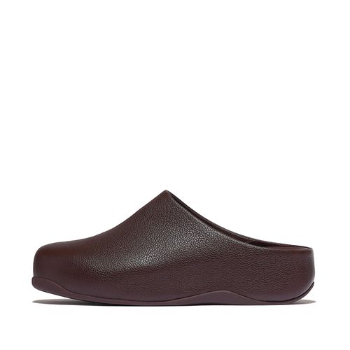 SHUV Tumbled-Leather Clogs
