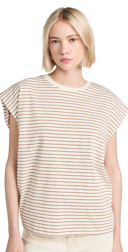 Trina Tee SABLE STRIPE