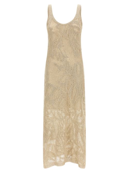 Crochet Dress Dresses Beige