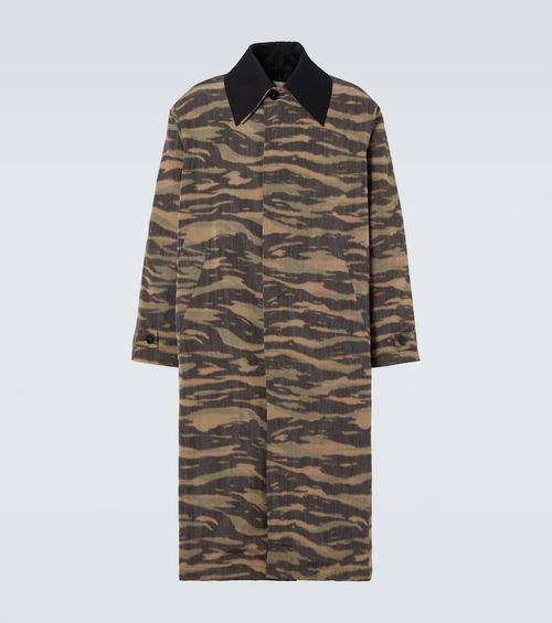 Camouflage car coat