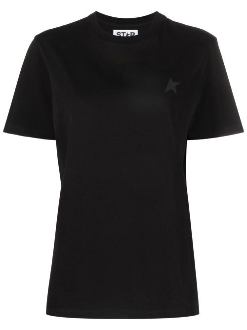 Star Collection T-Shirt With Tone-On-Tone Star