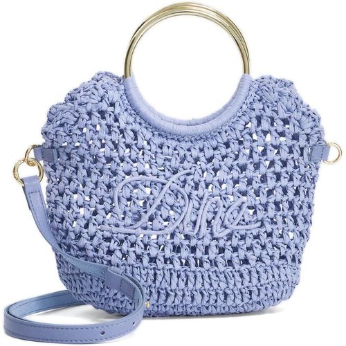 Dune London Womens Accessories Dinidewdrop - Textured Logo Grab Bag - Blue - One