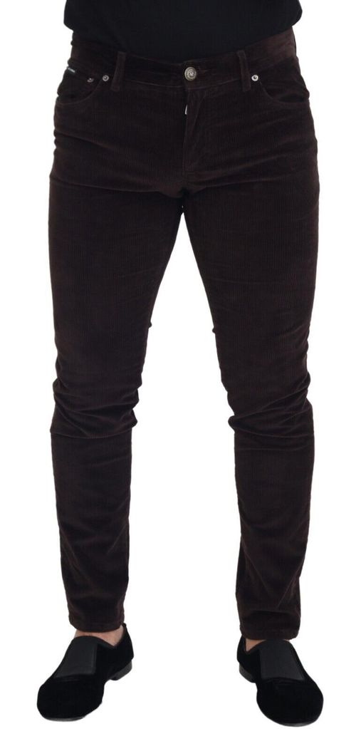 Corduroy Trousers — Brown