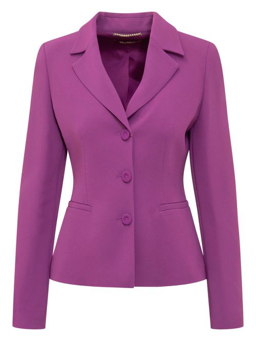 Single-breasted blazer - Purple