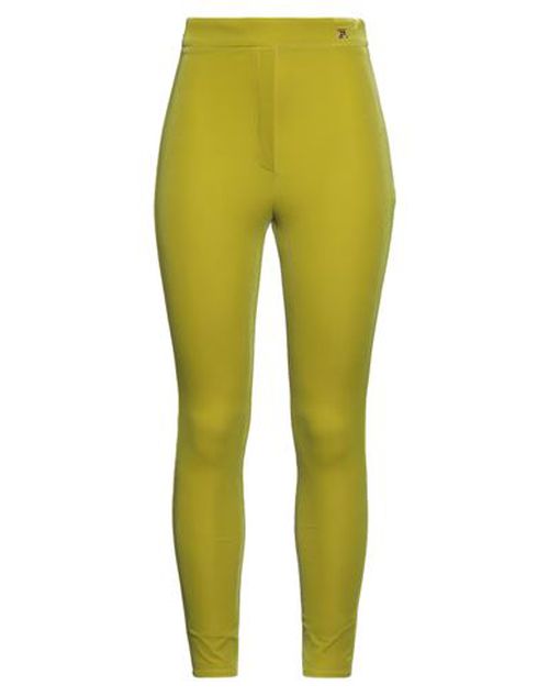 Woman Pants Lime green Size 6 Polyester, Elastane