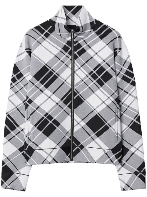 Checked lightweight jacket - Black