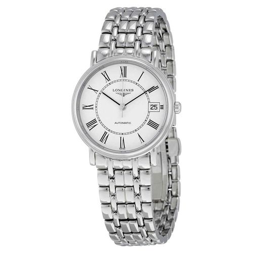Presence Automatic White Dial Mens Watch L4.821.4.11.6