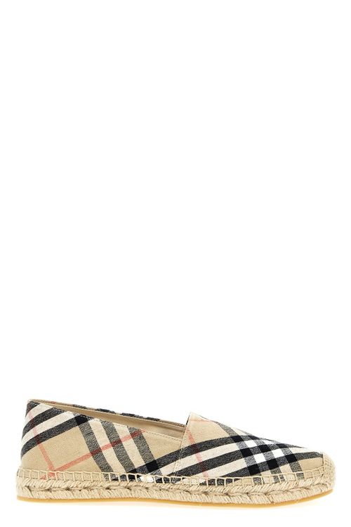 BURBERRY Check Espadrille