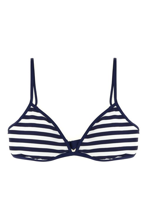 Striped Bikini Top