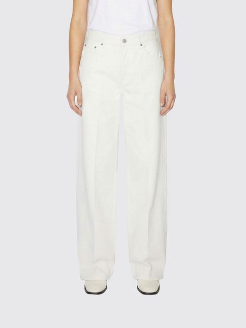Jeans Woman color White