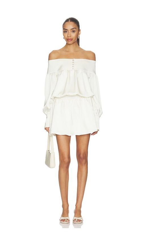 Line & Dot Nicolo Mini Dress in Cream. - S also in XS