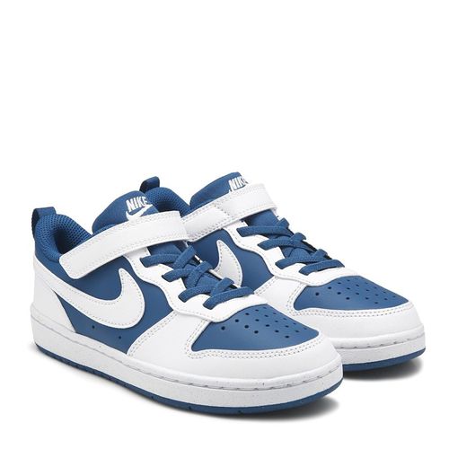 Kids' Court Borough Recraft Low Top Sneaker Little Kid Shoes (White/Blue)