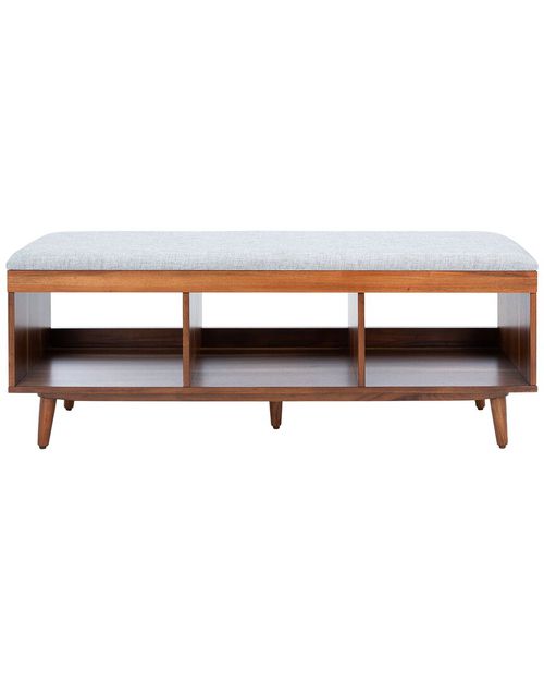 Cricket Open Shelf Bench W/ Cushion