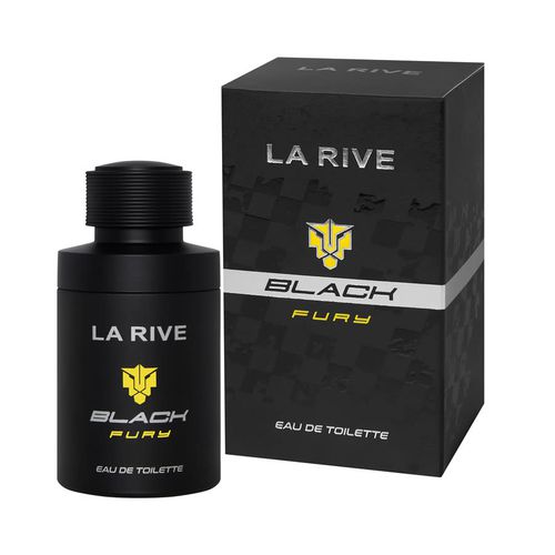 Mens Black Fury EDT Spray 3.4 oz Fragrances 5903719643221