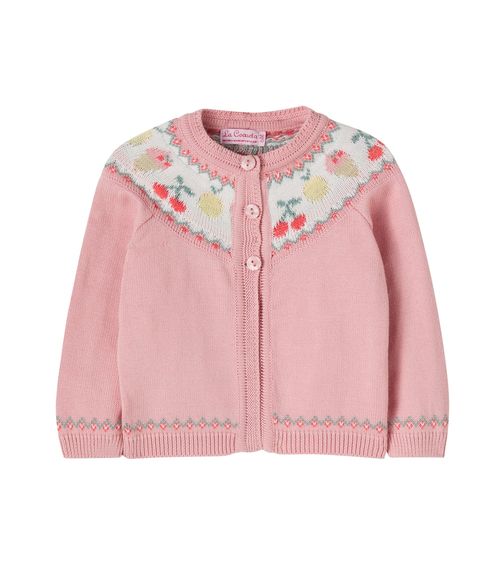 Baby Helado cotton cardigan
