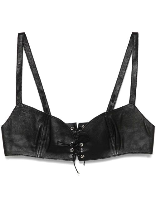 Easy Cleavage crop top - Black