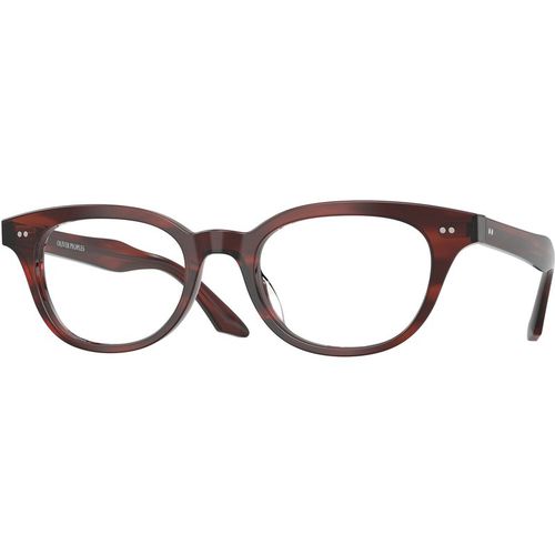 Oliver Peoples Unisex Oliver Peoples OV5618U MADELON 1818 Optical frames Acetate Brown Transparent Geometric Norma