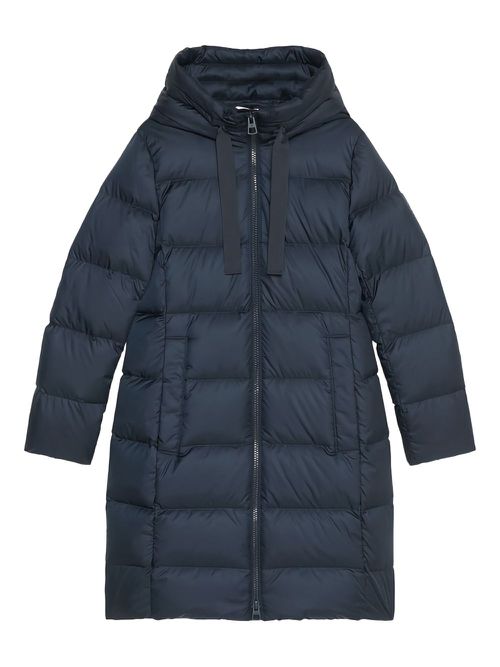 Puffy hooded parka - Blue