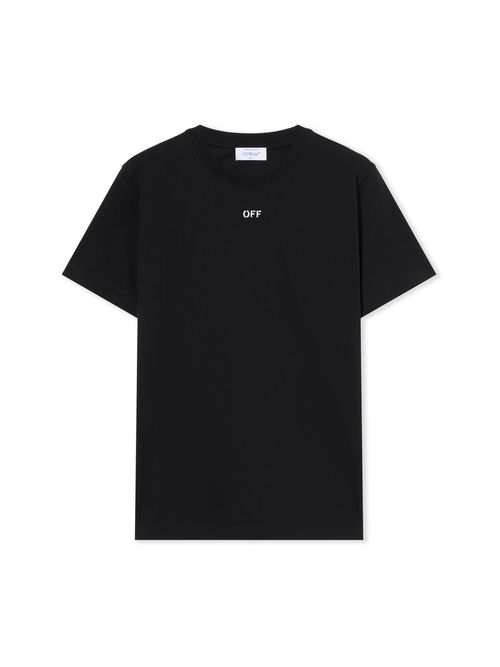 Newspaper Arrow Slim Logo Tee - Male T-shirts Black