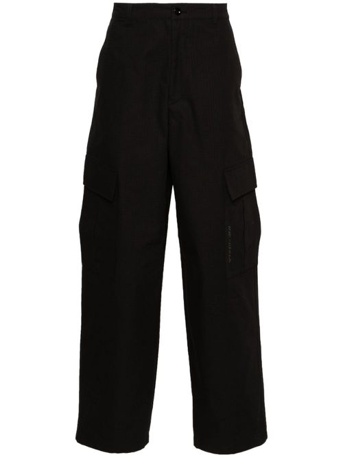 Ripstop cargo trousers - Black
