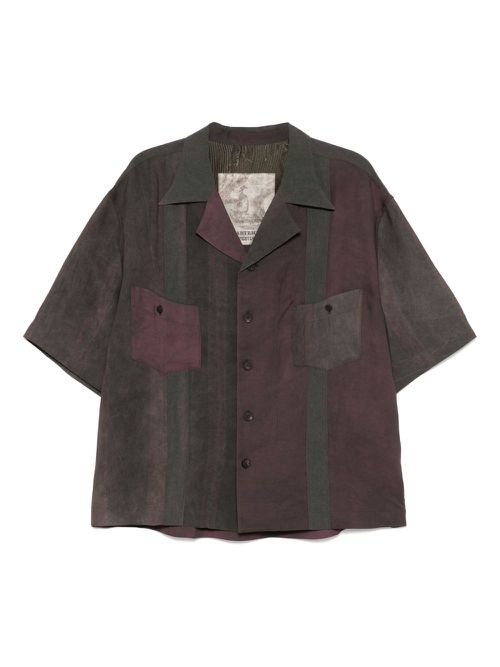 Ziggy Chen silk shirt - Purple