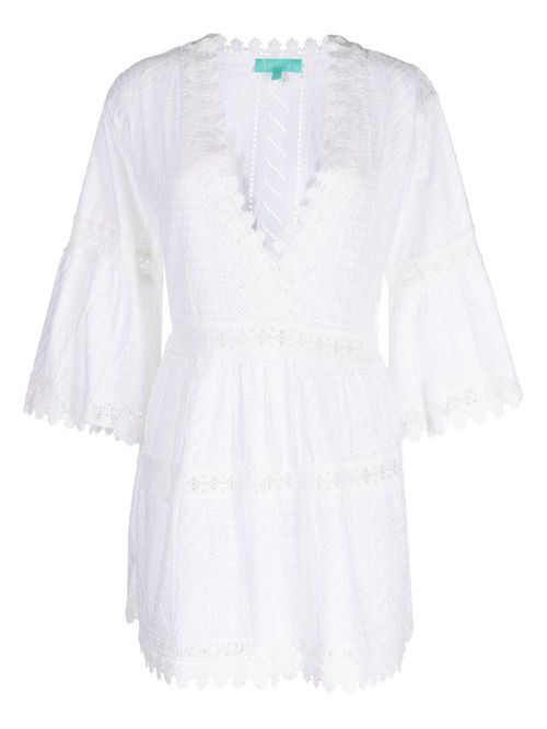 Victoria cotton dress - White