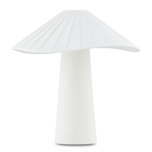 Patina Brass One Light Table Lamp from the Chanterelle Collection