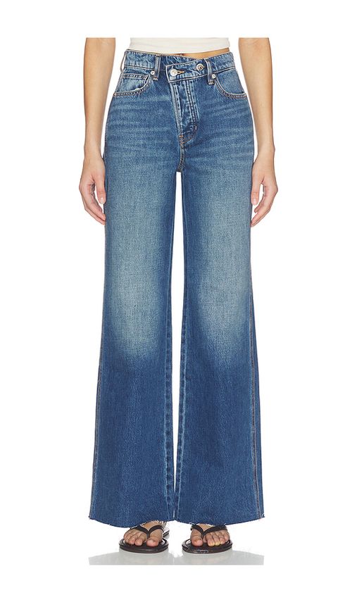 Veronica Beard Taylor Wide Leg Jeans in Blue. 24. Also , 25, 26, 27, 28, 29, 30