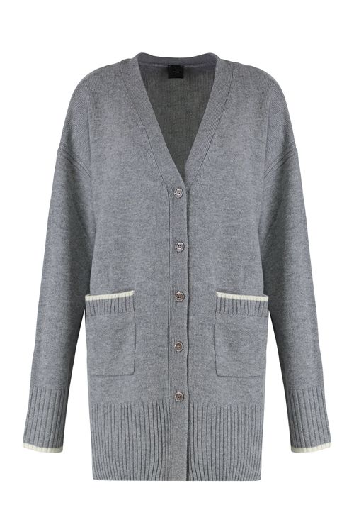 Tasmania Wool & Cashmere Cardigan with Front Pockets