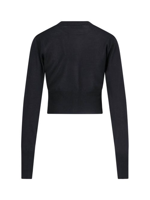 Logo Crop Cardigan
