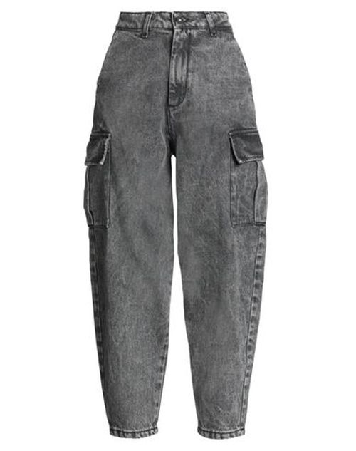 Woman Jeans Grey Size L Cotton